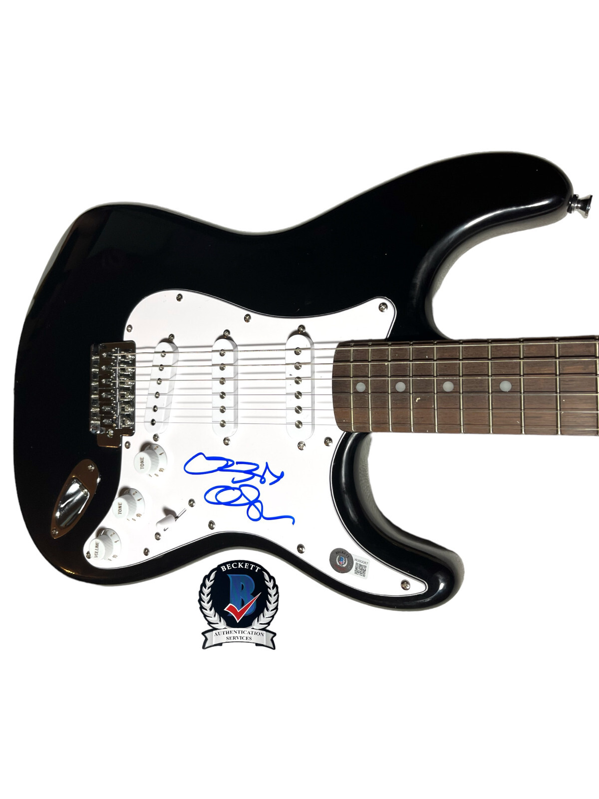 OZZY OSBOURNE SIGNED AUTOGRAPH FENDER STRATOCASTER FULL SIZE