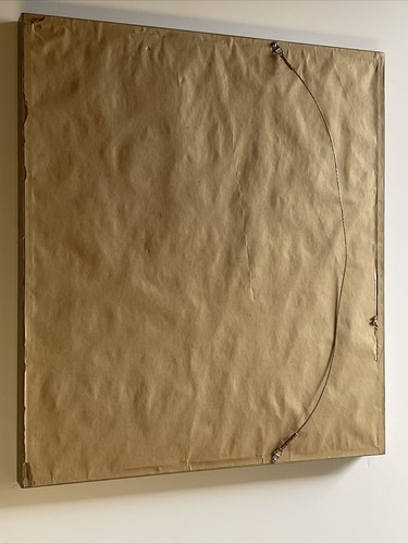 Antique Portrait Regionalism Painting Listed Vintage Urban Expressionism