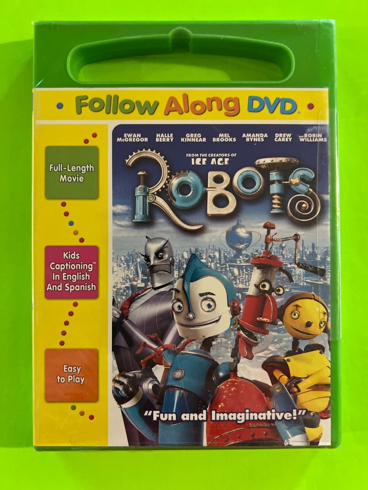 Robots (New Sealed Follow Along DVD Disc Set) + With Free Robots (New Sealed Follow Along DVD Disc Set) + With Free