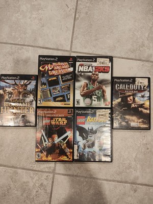 PlayStation 2 6 Game Lot PS2 Tested And Working Video Game Bundle Lego COD 