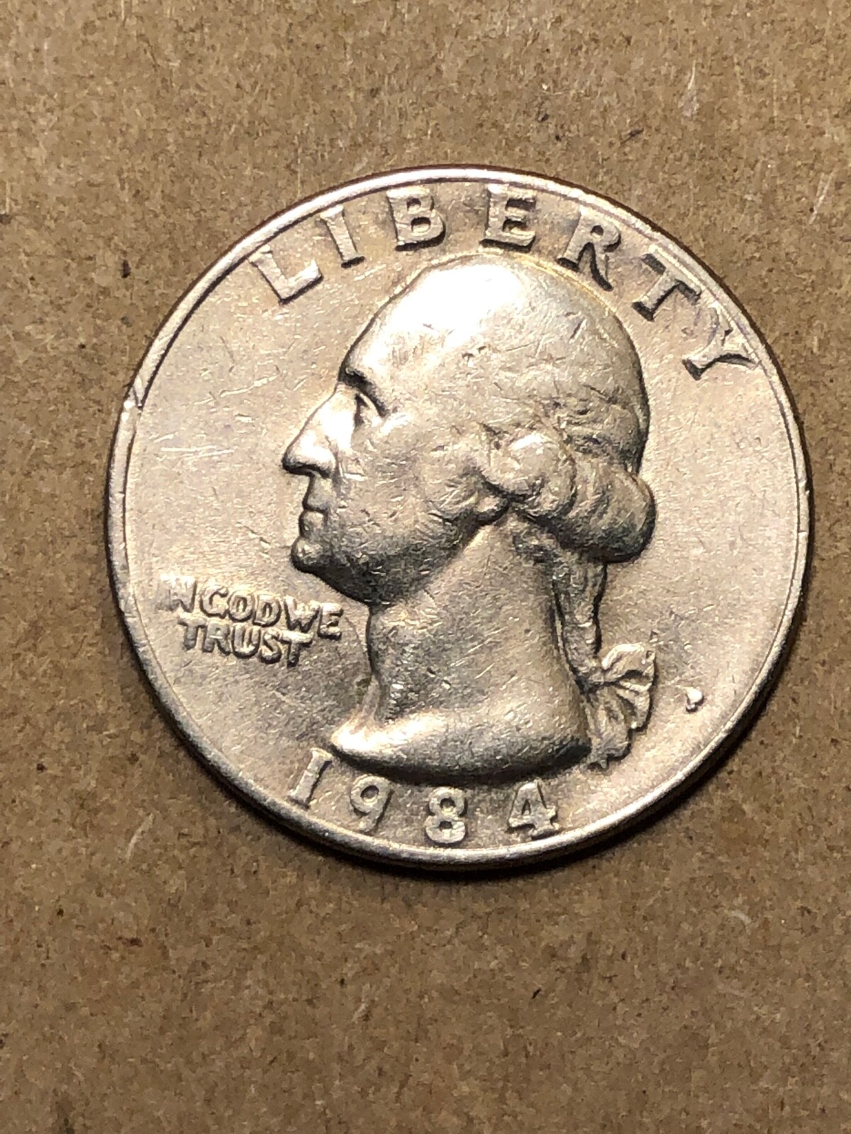 1984 P Washington Quarter 25c ERROR COIN &ldquo;D&rdquo; Over &ldquo;P&rdquo; Filled In | eBay