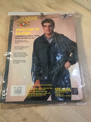 STEARNS RAINGARD 2.0 RAIN SUIT GREEN MENS LARGE