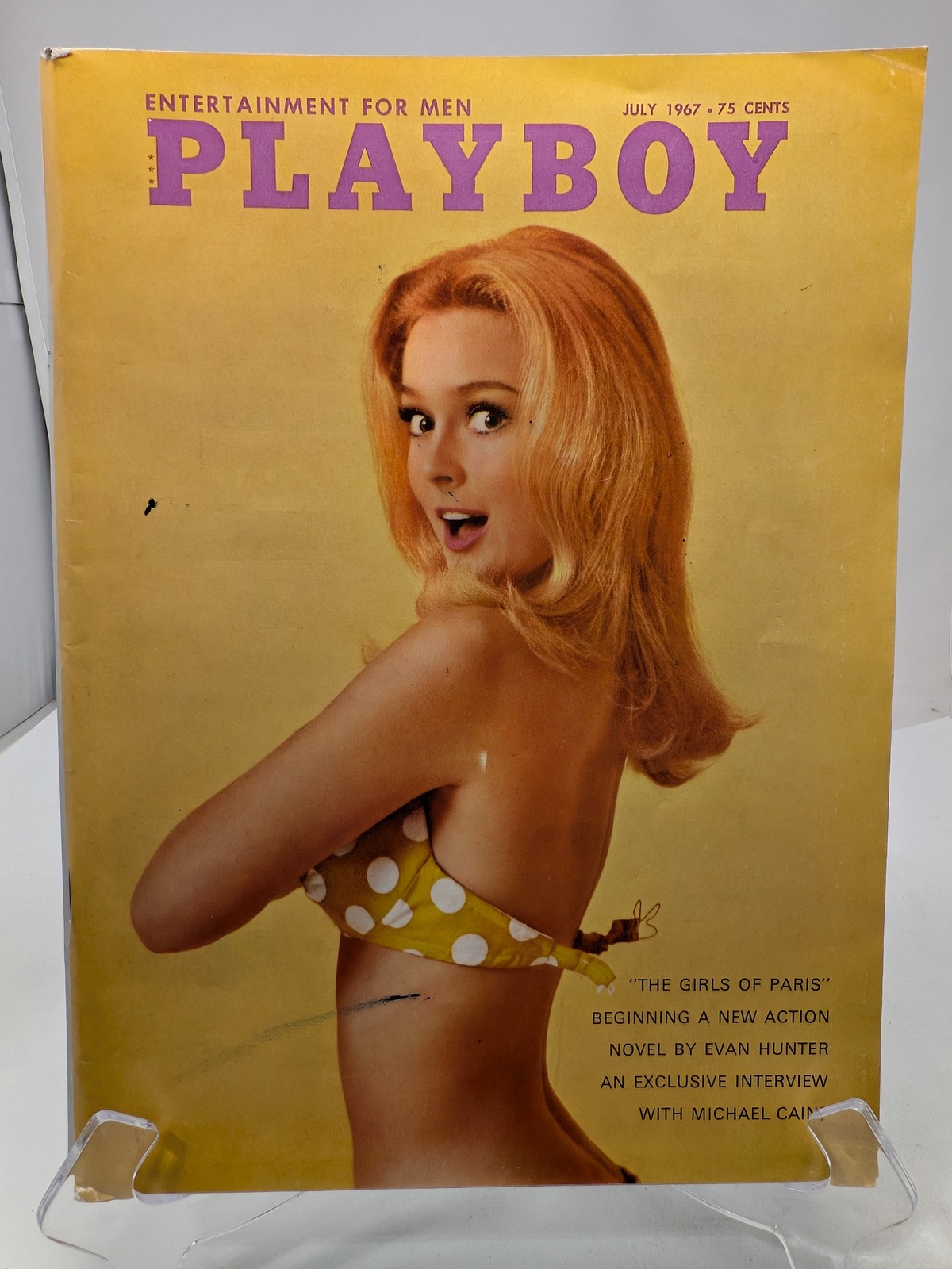 Playboy Magazine July 1967 🔥 CG Venita Wolf 🔥 PM Heather Ryan 🔥 E