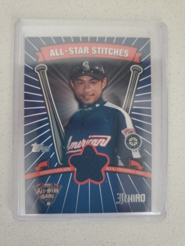 イチロー 激レア 2007 アメリカンリーグロゴパッチ カード topps