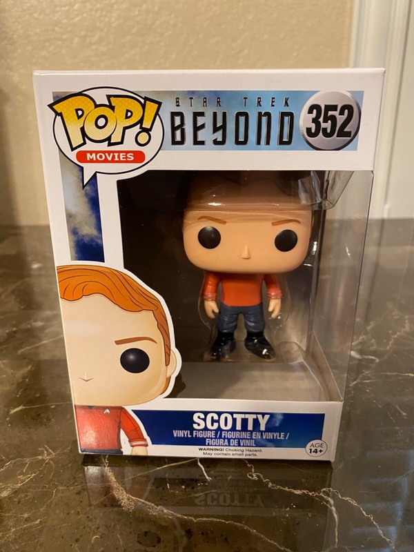 Star Trek The Original Series Scotty Funko POP Vinyl Figure Rare Vaulted