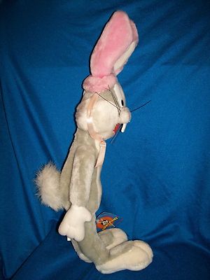 Bugs Bunny Plush Stuffed Easter Rabbit with Pink Ears 20