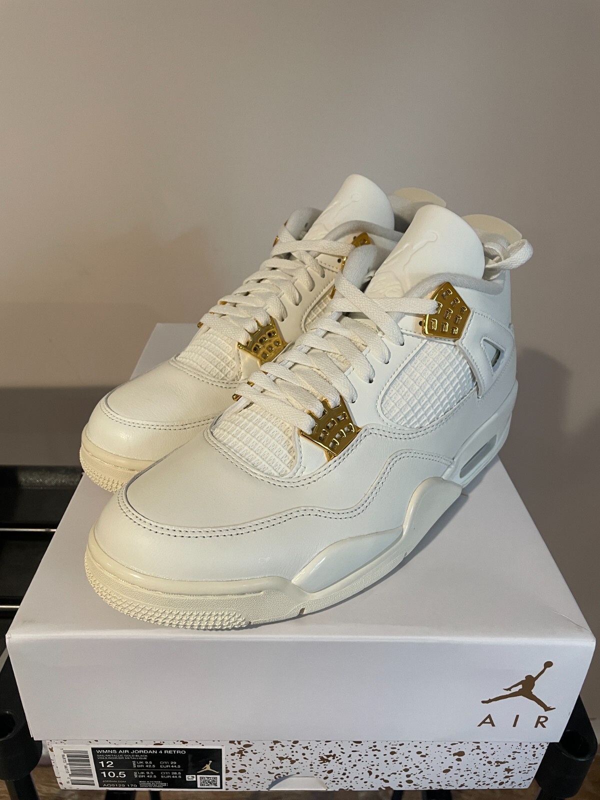 シューズ(男性用) AIR JORDAN 4 RETRO #170SAIL/MGOLD $_57.JPG?set_id=880000500F