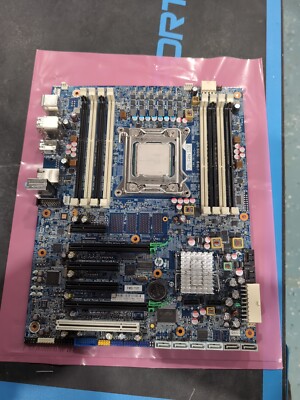 HP Z420 Workstation  LGA2011 Intel Motherboard 708615-001 With Intel E5-1620 V2