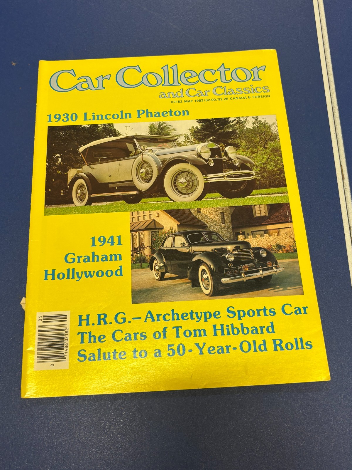 May 1983 Car Collector and Car Classics Magazine