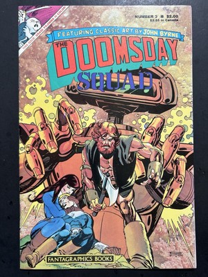 DOOMSDAY SQUAD #3 1986 1ST. USAGI YOJIMBO IN COLOR FANTAGRAPHICS