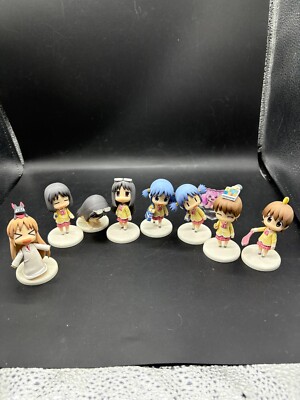 Nichijou My Ordinary Life Toys Works Chara-Ani Figur 8er Set Niitengo