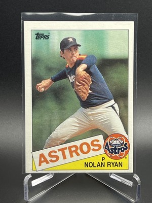 Nolan Ryan ~ 1985 Topps #760 Houston Astros 