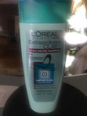 L'Oreal Paris Elvive Shampoo Extraordinary Clay Rebalancing   12.6 Fl oz