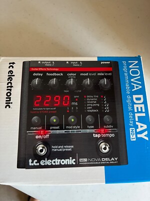 TC Electronic ND-1 Nova Delay Guitar Effect Pedal