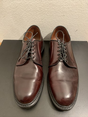 靴 Allen Edmonds Leeds 9501 SHELL CORDOVAN Leeds Shell Cordovan Derby Dress Shoe | Men's Dress | Allen