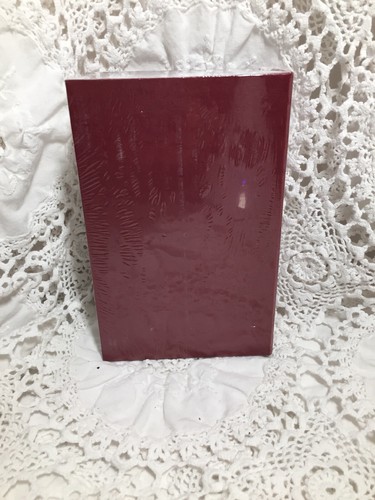 Small Red Dictionary Book Safe Security Lock Key Steel Box Stash Realistic Look