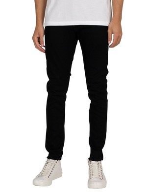 

Мужские джинсы скинни G-Star RAW Revend, черные, Черный, 51010-B964-A810