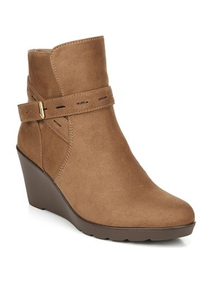 Женские ботильоны Jill на танкетке NATURALIZER Womens Brown N5 Contour Plus 0,5 на платформе 7 М