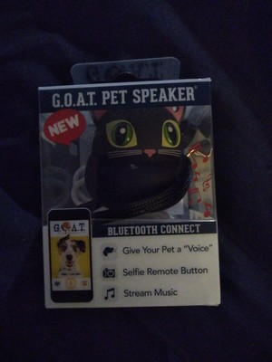 G.O.A.T Pet Products GOATCATBL Bluetooth Speaker CatShark Tank Winner 2018,