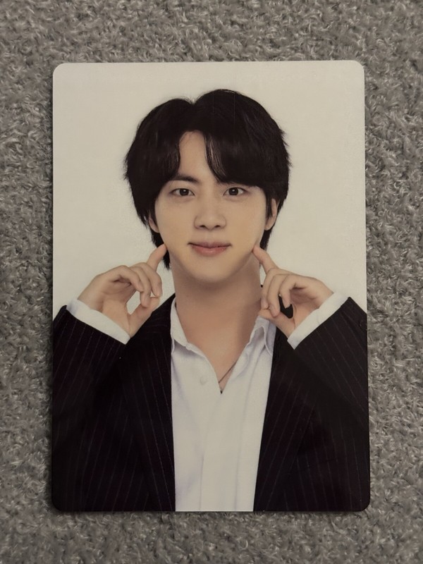 Bts Permission To Dance On Stage Jin Official Mini Photocard 8/8