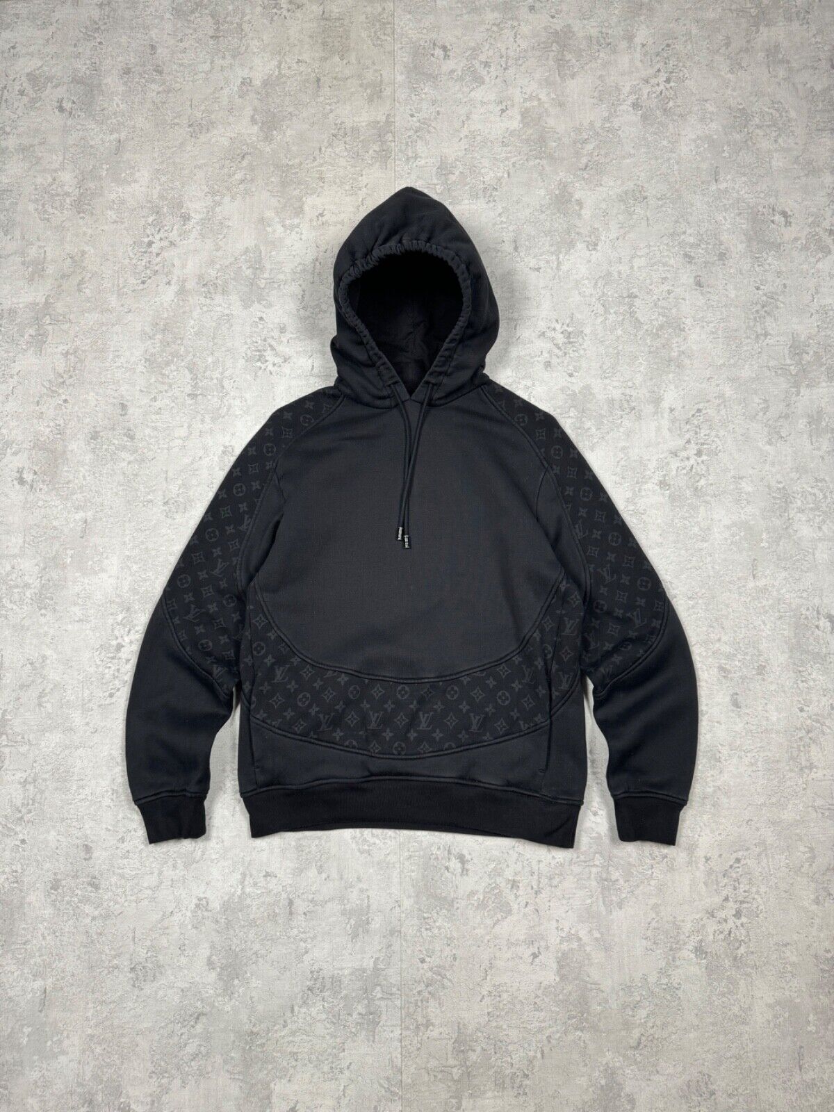 Louis Vuitton Monogram Circle Cut Black Hoodie Size M | eBay Louis Vuitton Monogram Circle Cut Black Hoodie Size M | eBay