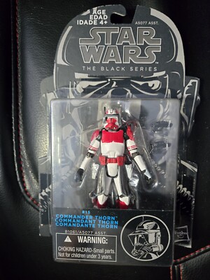 Hasbro Star Wars Black Series COMMANDER THORN #15 Clone Action Figure 3.75''