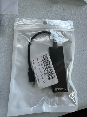 OTG Micro USB Ethernet Adapter for Raspberry Pi Zero, Android Tablet, Samsung Ga