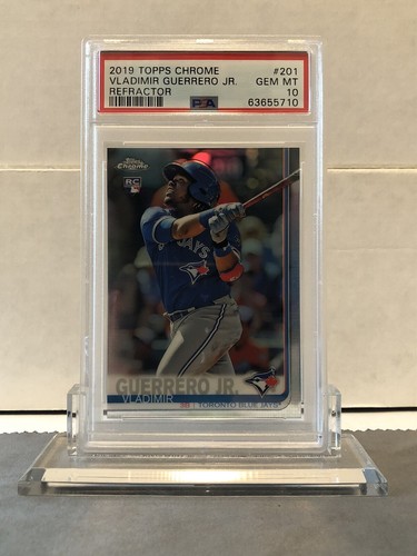 2019 Topps Chrome Vladimir Guerrero Jr Refractor PSA 10 Gem