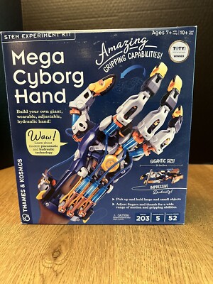 Thames & Kosmos Mega Cyborg Hand STEM Experiment Kit NIB