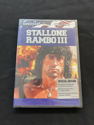 Rambo III DVD 2003 Special Edition Brand New Sealed Stallone FREE SHIP