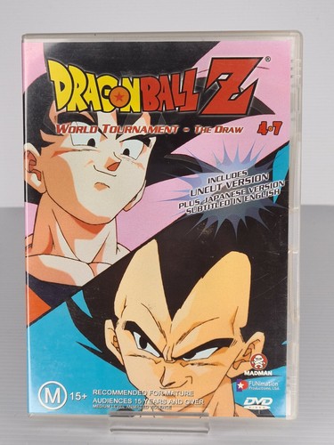 Dragon Ball Z : Vol 4 : Part 7 DVD World Tournament The Draw