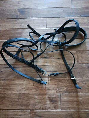 Horse Tack Wintec Bridle with Flash Black