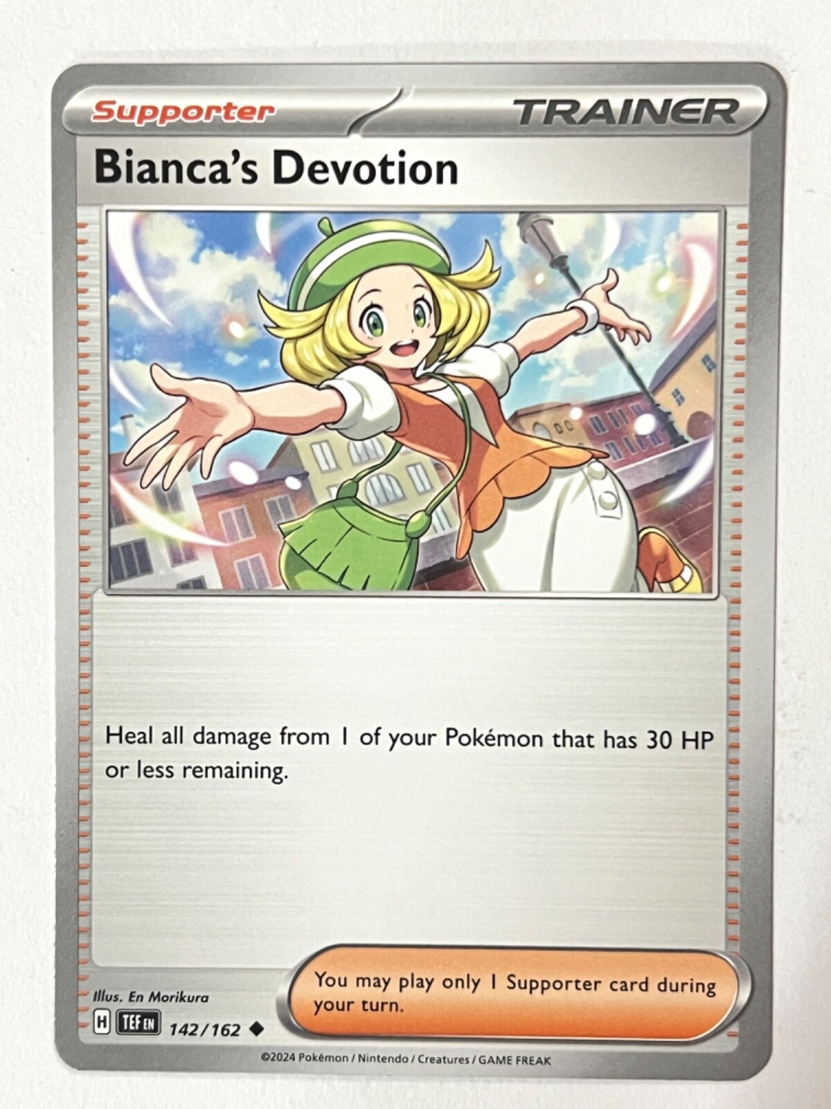 Bianca's Devotion 142/162 Uncommon Temporal Forces Pokemon Bianca's Devotion 142/162 Uncommon Temporal Forces Pokemon