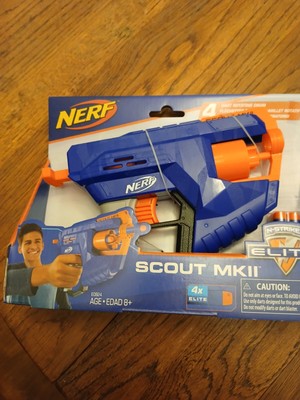 NERF  Scout MKII  N-STRIKE ELITE Dart Blaster Toy Gun (Hasbro Ages 8+) NEW