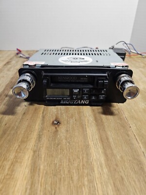 Kenwood KRC-1007 AM FM Cassette 2 Knob Stereo Working