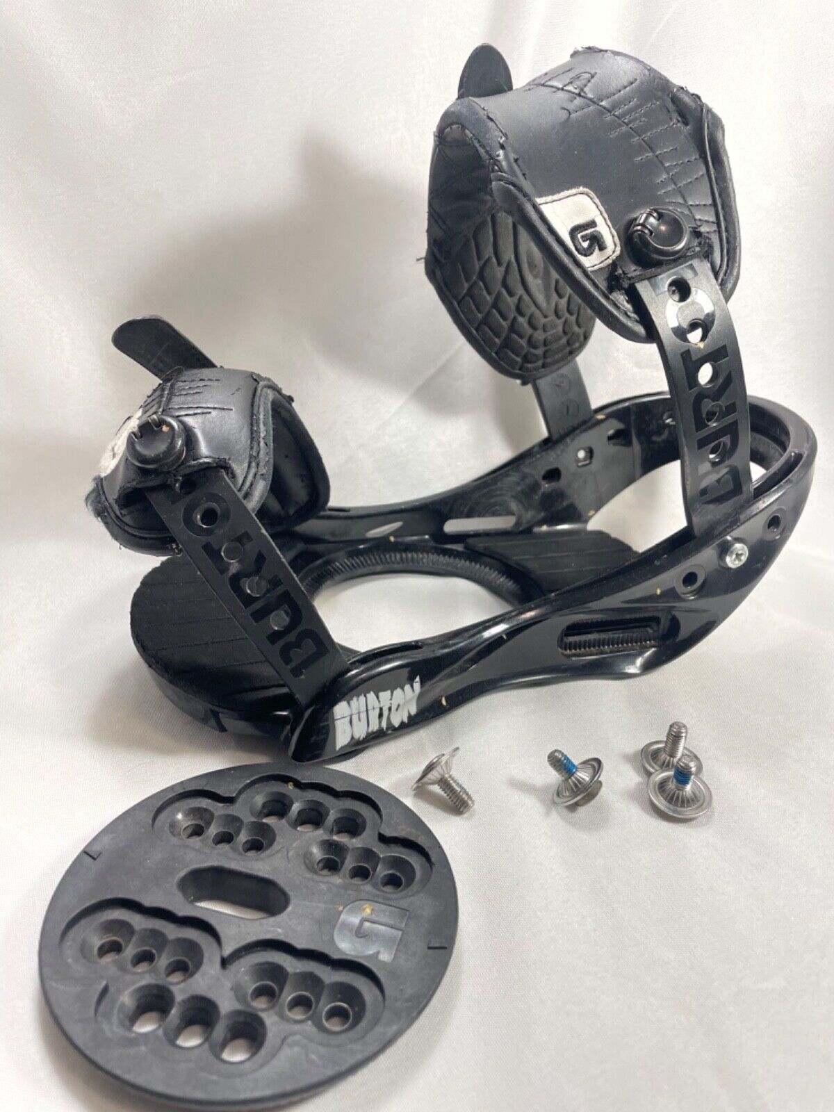 Burton Customs Original Binding Used Parts Size Small for Burton Customs Original Binding Used Parts Size Small for