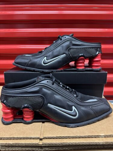 Nike x Martine Rose Shox MR4 Wmns 13.5 /Mens 12 Black Silver Nike x Martine Rose Shox MR4 Wmns 13.5 /Mens 12 Black Silver