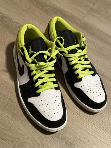 AIR JORDAN 1 LOW 27cmナイキスニーカー イエローブラック エア ジョーダン 1 ナイキ エアジョーダン ロー NIKE AIR JORDAN
