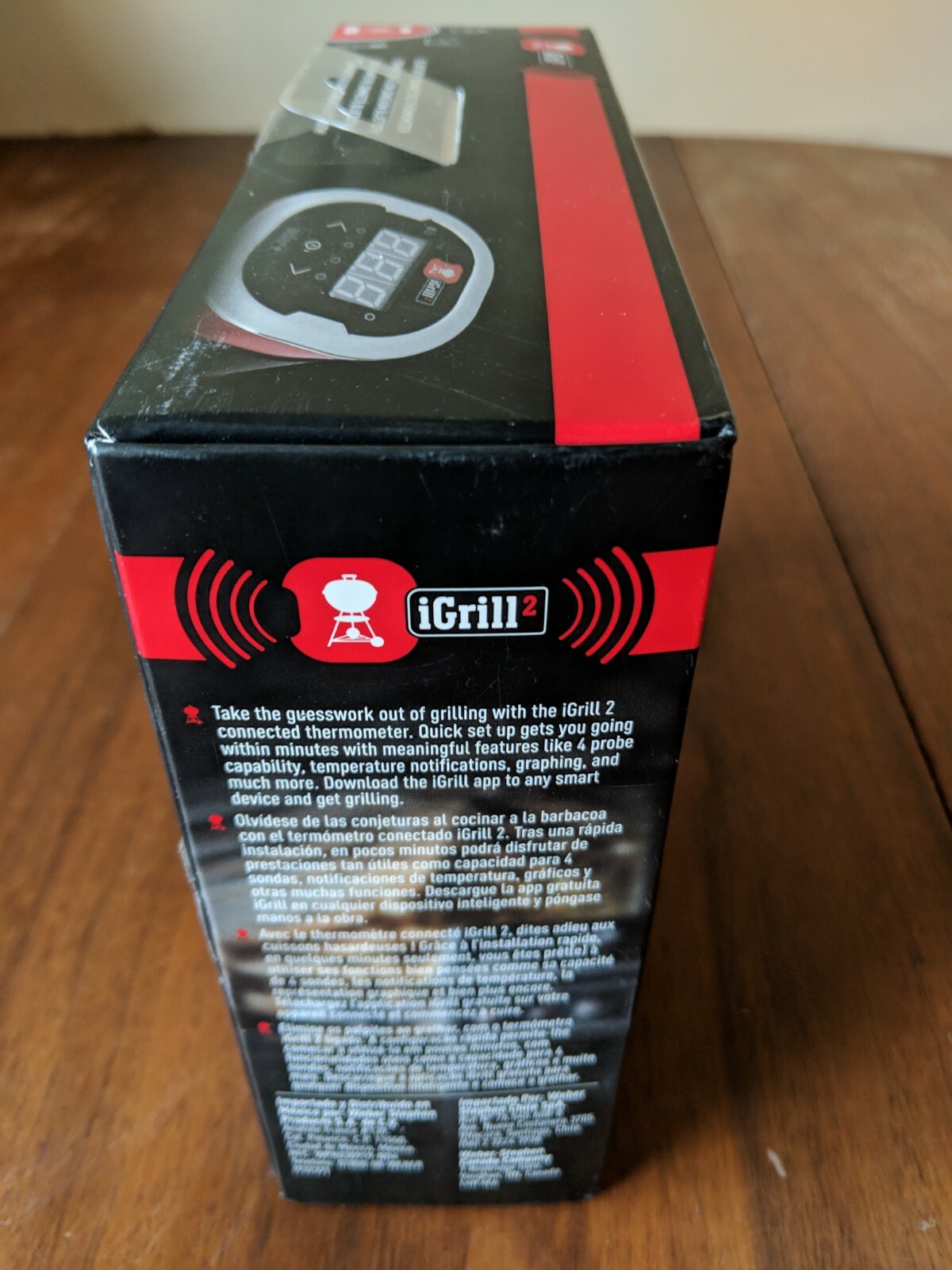 WEBER iGrill 2 Thermometer OPEN BOX