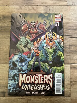 MONSTERS UNLEASHED #1 (2017) NM ART ADAMS COVER A  - FIRST PRINT