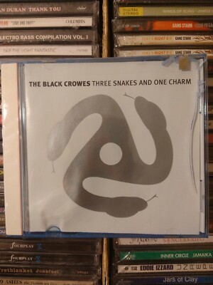 THE BLACK CROWES /Three Snakes And One Charm CD 1996 AMERICAN New CASE DAMAGED