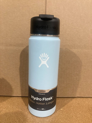 Hydro Flask Insulated Travel Coffee Wide Flex Sip Lid 20 oz Frost -See Details*