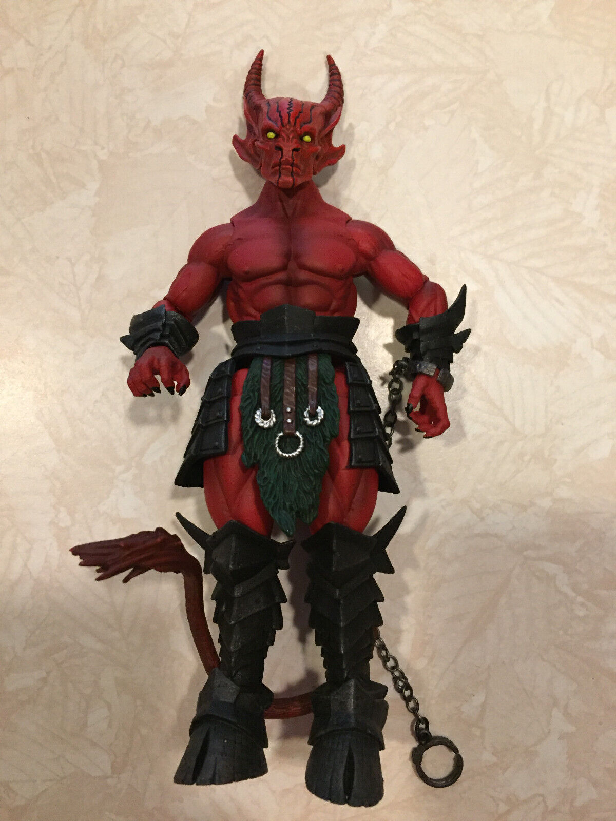 Mythic Legions Red Demon Krampus Kit Bash Custom Mythic Legions Red Demon Krampus Kit Bash Custom