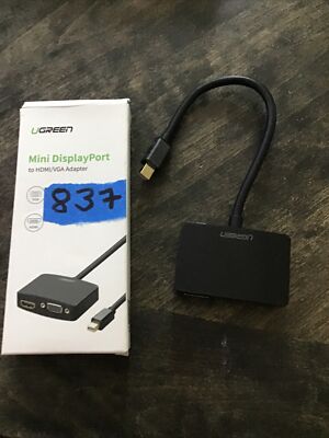 UGREEN Mini DisplayPort to HDMI VGA Adapter Converter 4K Thunderbolt 2