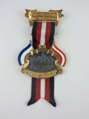 3. Int. Vintage German Medal 1974 Grenzland lauf-marsch salzschiffer 