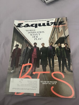 Esquire Magazine BTS Cover And Edition