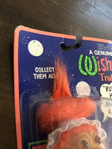 Vintage Uneeda Genuine Wishnik Good Luck Troll. New Sealed