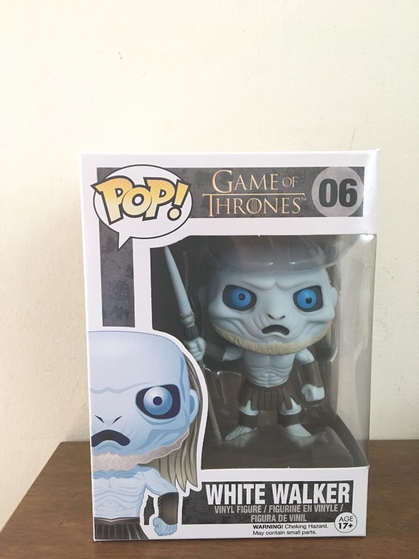 glow in the dark white walker pop vinyl