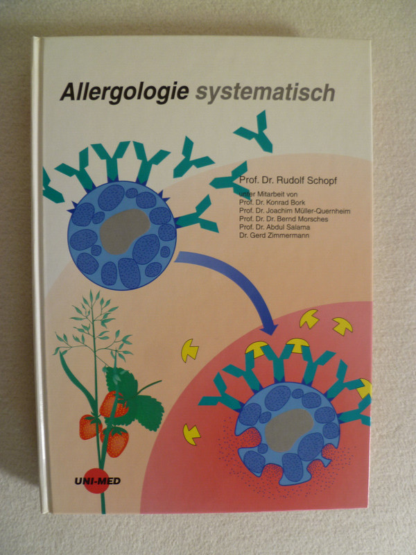 Allergologie Systematisch Prof. Dr. Rudolf Schopf Uni-Med Verlag Ag Neuwertig