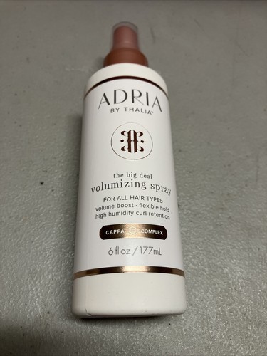 Adria by Thalia The Big Deal Volumizing Boost Spray Curl Retention 6 fl oz NWOB